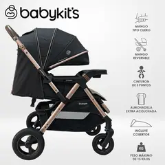 BABY KITS - Coche Cuna Two Beige
