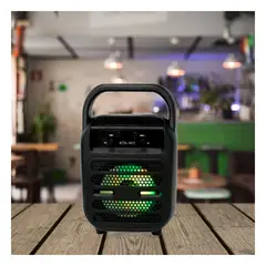 GENERICO - Pack2 Parlante Moderno con Entrada USB Y+Papel de Regalo