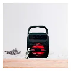 GENERICO - Pack4 Altavoz de Facil Uso para Karaoke Y+Papel de Regalo