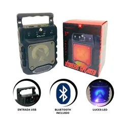 GENERICO - Pack2 Altavoz de Sonido Potente Bluetooth Y+Ligas de Regalo