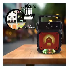 GENERICO - Pack12 Speaker Altavoz con Bluetooth Negro Y+Regalo Agendita