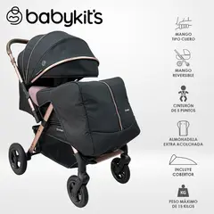 BABY KITS - Coche Cuna Two Rosado