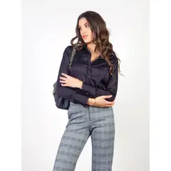 MICHELLE BELAU - ANAHI - BLUSA CAMISERA MANGA LARGA