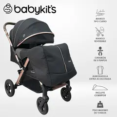 BABY KITS - Coche Cuna Two Gris
