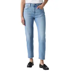 LEVIS - Jeans Mujer 501 Crop Celeste
