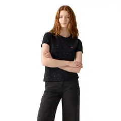 LEVIS - Polo Mujer Perfect Tee Negro