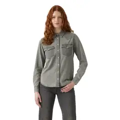 LEVIS - Blusa Mujer The Ultimate Western Gris