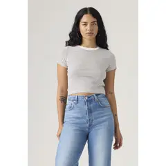 LEVIS - Polo Mujer Essential Sporty Tee Azul