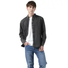 LEVIS - Camisa Hombre Authentic Button Down Negro