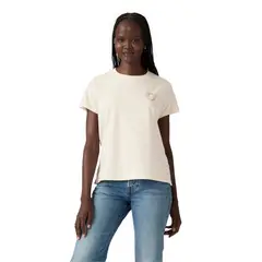 LEVIS - Polo Mujer Graphic Boxy Tshirt Blanco
