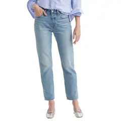 LEVIS - Jeans Mujer 501 Crop Lightweight Celeste