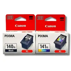 CANON - Cartuchos 140XL -141XL Negro y Tricolor