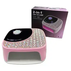 SEISA - Lampara Led Uv Profesional Secadora Uñas 168w Manicure