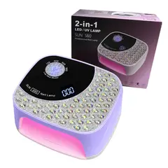 SEISA - Lampara Led Uv Profesional Secadora Uñas 168w Manicure