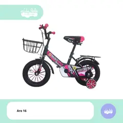 BABY - Bicicleta infaltil aro 16 modelo Tracy black