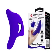 PRETTY LOVE - VIBRADOR DE DEDO DELPHINI