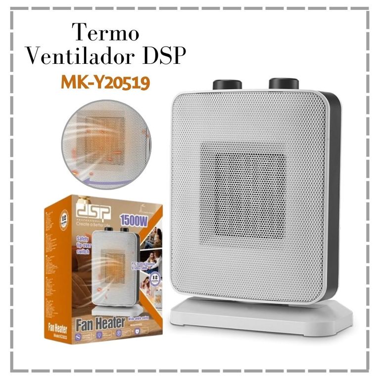 Termo Ventilador 1500W MK-Y20519