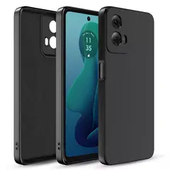 GENERICO - Case Protector para Motorola G 5G Silicona Negro