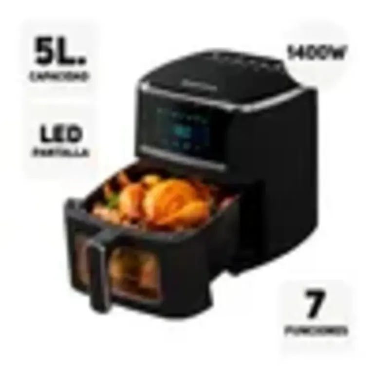 Freidora De Aire 5 Lts Mod. Silver Fryer