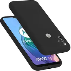 GENERICO - Case Protector para Motorola G10 -Motorola G20- Motorola G-30 Silicona Negro
