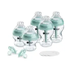 TOMMEE TIPPEE - Set Advanced Juego de 10 pzs - 5 Biberones, chupones anticólicos