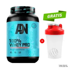 ADN - Proteína 100 Whey Pro 1.1 kg Vainilla + Shaker