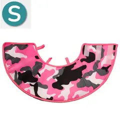 CAT OH - Collar Isabellino de tela Camo rosa - S