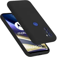 GENERICO - Case Protector para Motorola G51 Silicona Negro