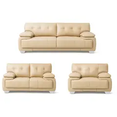 GIORDANO - Juego De Sala 3 2 1 Jacky - Cuero