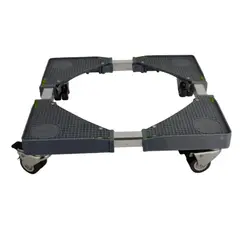 GENERICO - Base grueso a Rueda regulable gris 50a 80cm 300kg