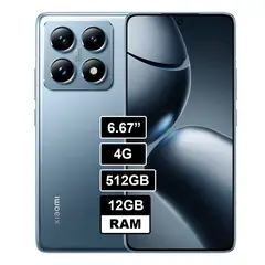 XIAOMI - Celular 14T Pro 512GB 12GB RAM Azul Titán