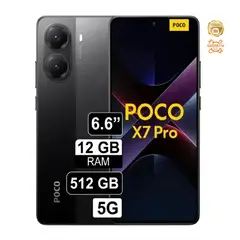 XIAOMI - POCO X7 Pro 5G Negro 12GB RAM 512GB ROM