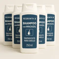 GENERICO - Regrowth - 6 Shampoo con minoxidil.