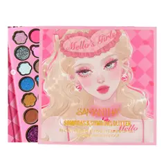 GENERICO - Paleta Mellos Girls 48 Color Eyeshadow - SAMANTHA