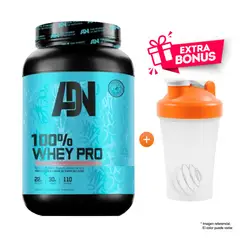 ADN - PROTEÍNA 100% WHEY PRO 1.1 KG VAINILLA - 37 SERVICIOS