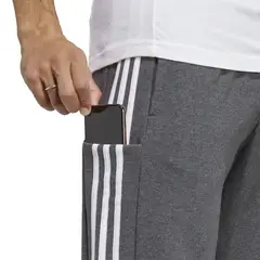 AD - PANTALON HOMBRE ADIDAS IC9408 CASUAL ALGODON GRIS