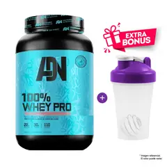 ADN - NUTRITION 100% WHEY PRO 1.1 KG CHOCOLATE + SHAKER