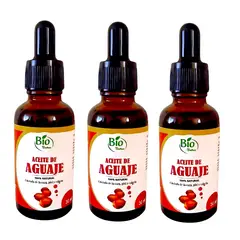 BIONUTREC - Aceite de Aguaje 30ml x3 Elixir Antiedad Regenerador