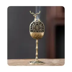 GENERICO - Quemador Incienso Estilo Venado - Bronce