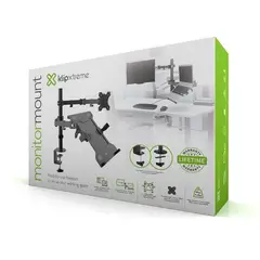 KLIP XTREME - SOPORTE PARA MONITORES HASTA 32″ Y LAPTOP 15 6″ KMM-301