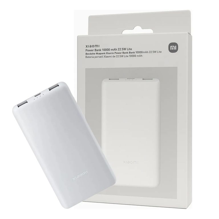Cargador Power Bank 10000mah 225w Lite Blanco