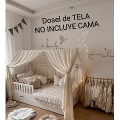 GENERICO - NO INCLUYE CAMA Dosel Casa montessori