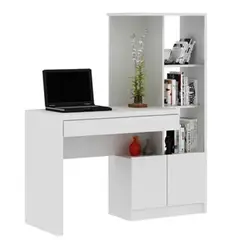 DIBA MUEBLES - Escritorio con Librero Moderno Duke -