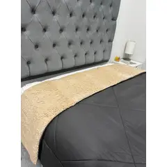 NANCY'S COLLECTION - Edredón Liso Acolchado Con Sherpa Nancy´s 1.5 Plz