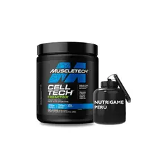 MUSCLETECH - CREACTOR CELL TECH Creatina HCL 120Servicios - 240Gr UNFLAVORED +PORTA
