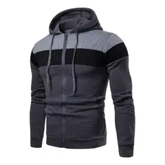 GIOIO - Sudadera Hombre Con Capucha De Calidad Con Cierre Hoodie