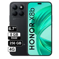 HONOR - Celular Libre X8B 6,7 pulg 256GB 8GB RAM NEGRO
