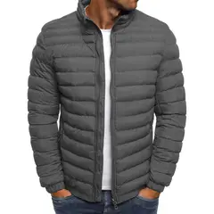GIOIO - Chamarra Hombre Acolchada Tipo Puffer Capitonada