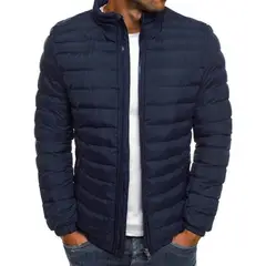 GIOIO - Chamarra Hombre Acolchada Tipo Puffer Capitonada
