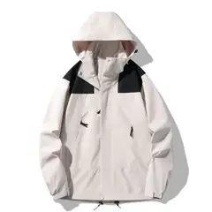 GIOIO - Chamarra Impermeable Transpirable Fino Abrigo Para Hombre